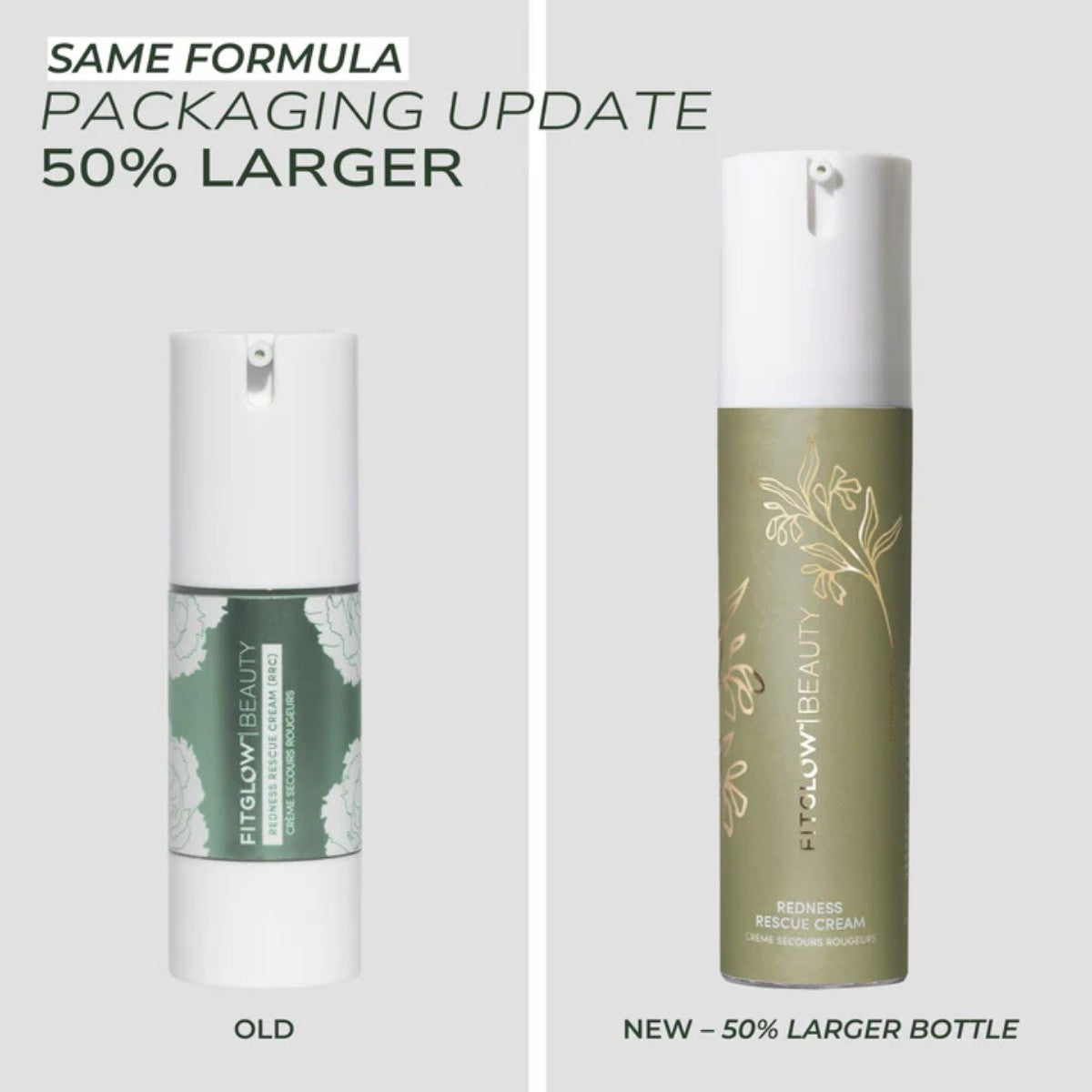 Fitglow Beauty Redness Rescue Cream - The Green Kiss