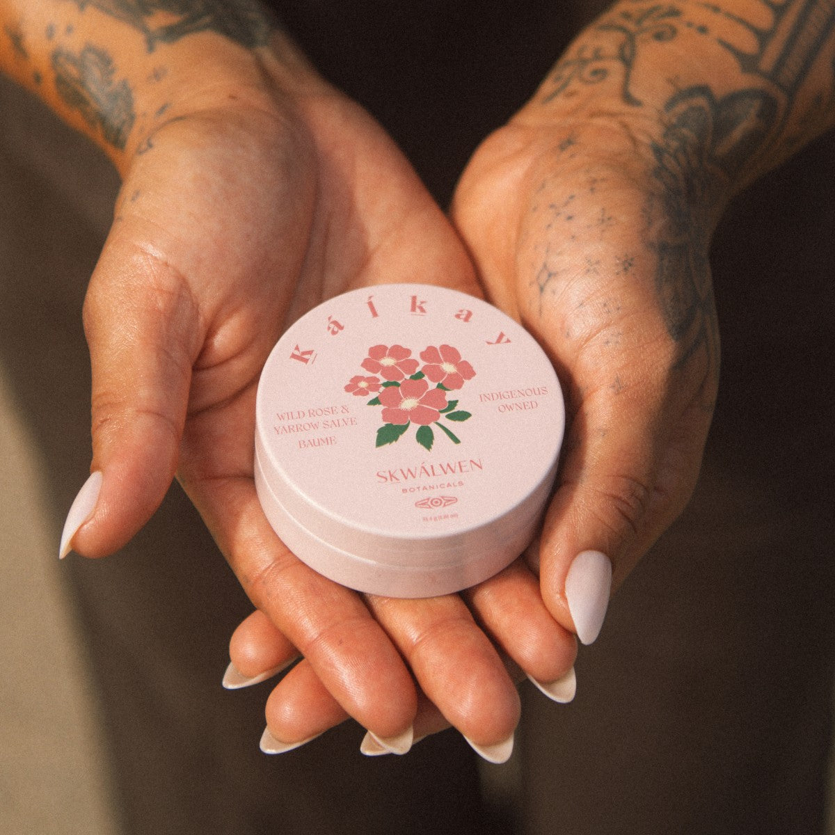 Skwalwen Botanicals Kalkáy Wild Rose & Yarrow Salve - The Green Kiss