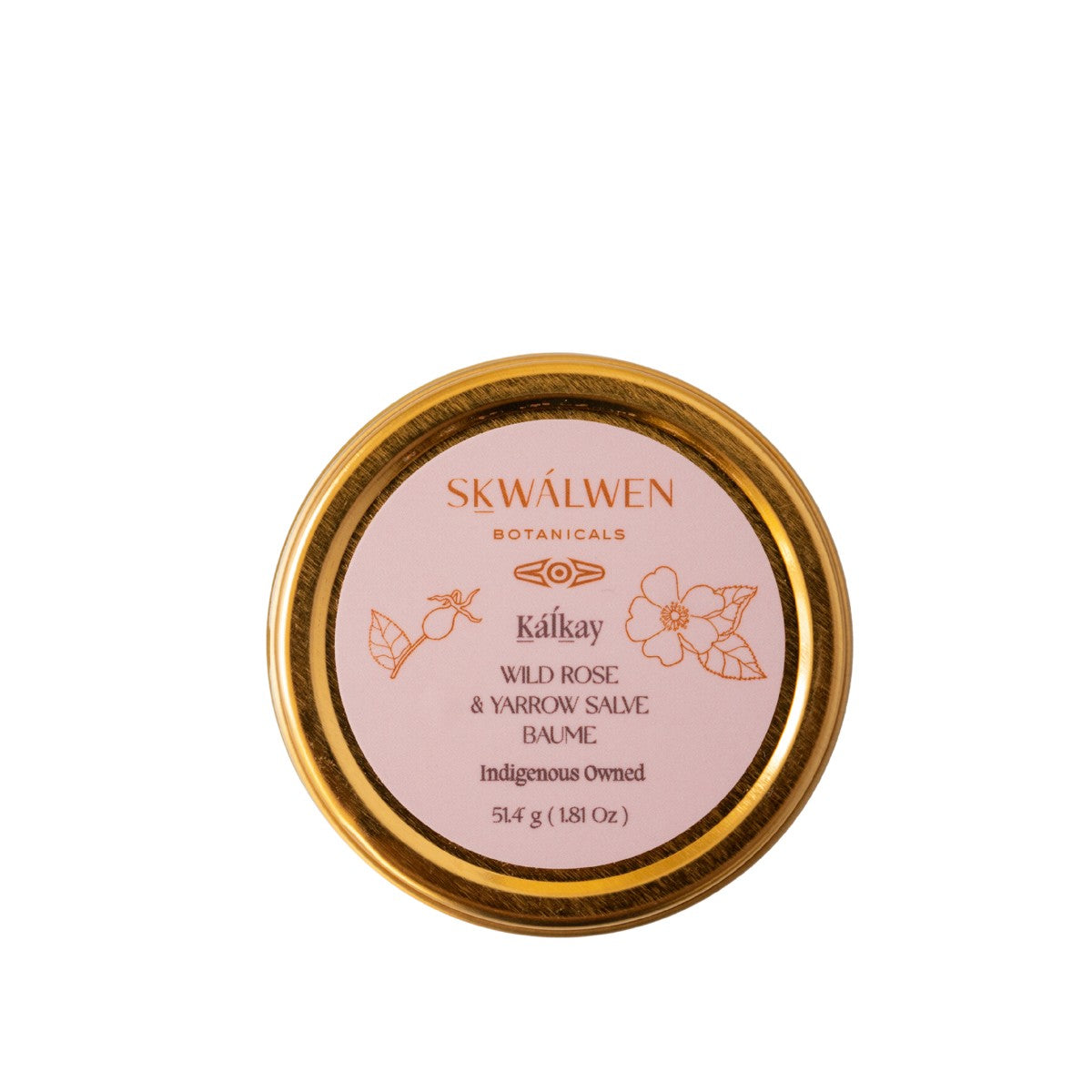Skwalwen Botanicals Kalkáy Wild Rose & Yarrow Salve - The Green Kiss
