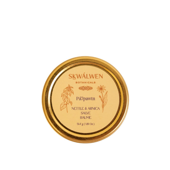 Skwalwen Botanicals Pá7pawtn Nettle & Arnica Sore Muscle Salve - The Green Kiss