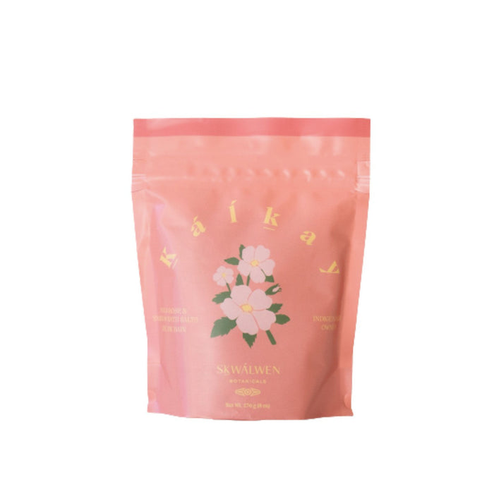 Skwalwen Botanicals Kalkáy Wild Rose & Yarrow Bath Salts - The Green Kiss