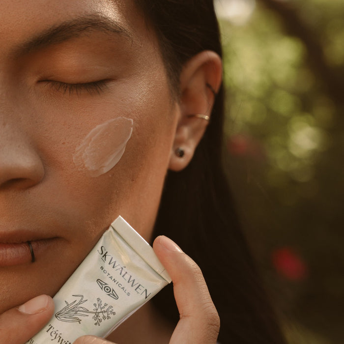 Skwalwen Botanicals Téýwilh Sweetgrass, Sage & Rose Geranium Face Cream