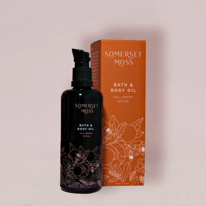 Somerset Moss Fall/Winter Bath and Body Oil - The Green Kiss