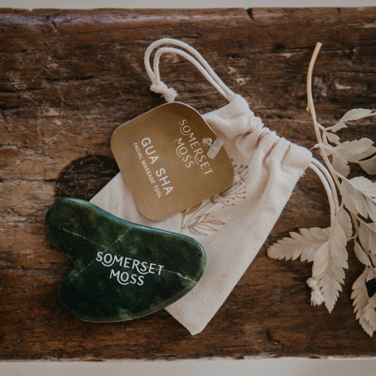 Somerset Moss Jade Gua Sha Stone