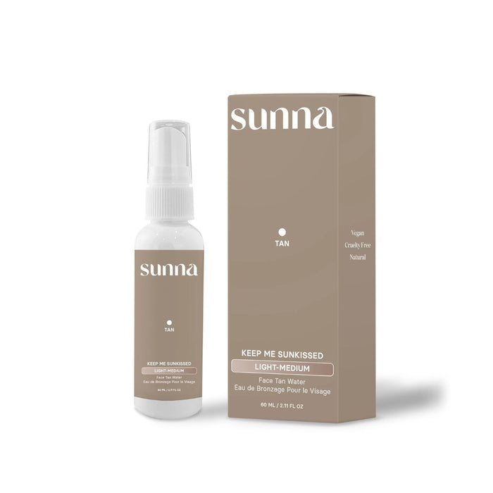 Sunna Tan Face Tan Water - 60ml - The Green Kiss
