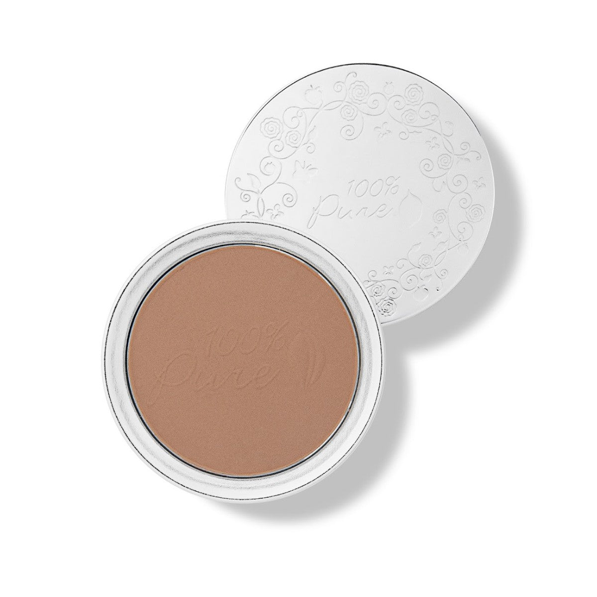 100 Percent Pure Fruit Pigmented Pressed Powder Foundation - The Green Kiss