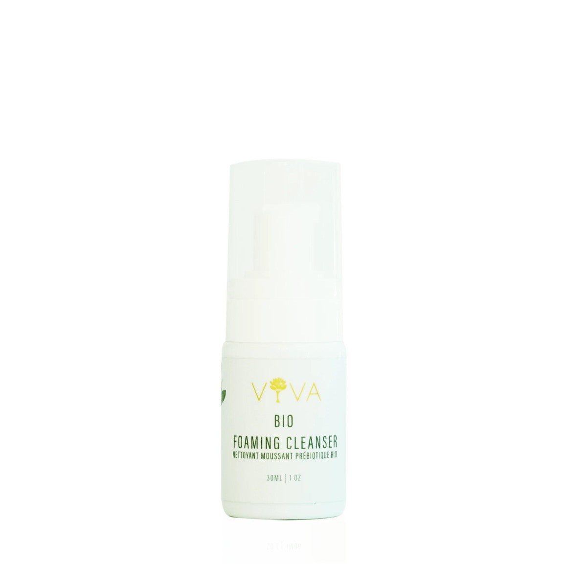 Viva Organics Bio Foaming Cleanser - 30mL Trial & Travel Size - The Green Kiss
