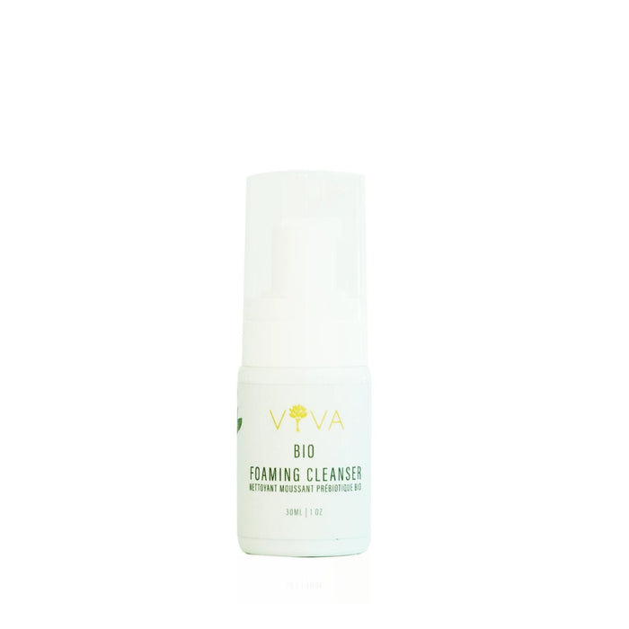 Viva Organics Bio Foaming Cleanser - 30mL Trial & Travel Size - The Green Kiss