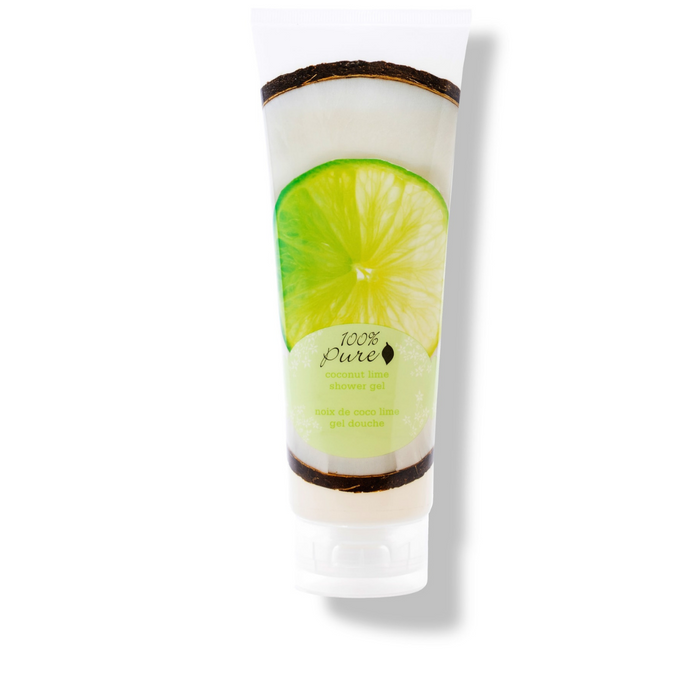 100 Percent Pure Coconut Lime Shower Gel - The Green Kiss