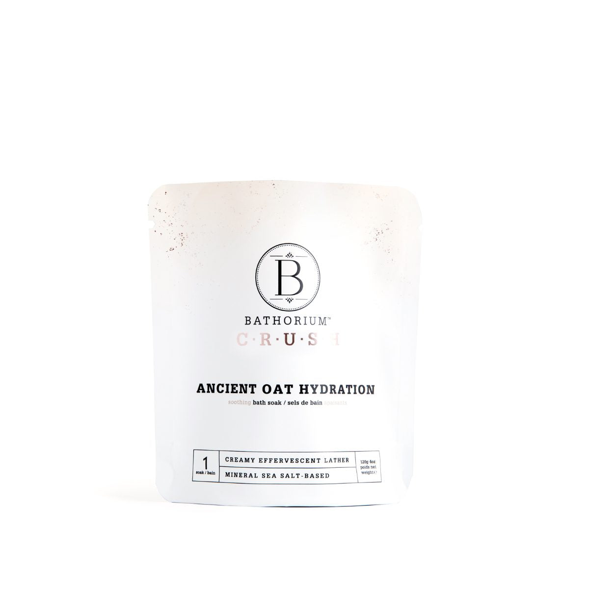 Bathorium Crush Bath Soak - Ancient Oat Hydration Single Bath - The Green Kiss
