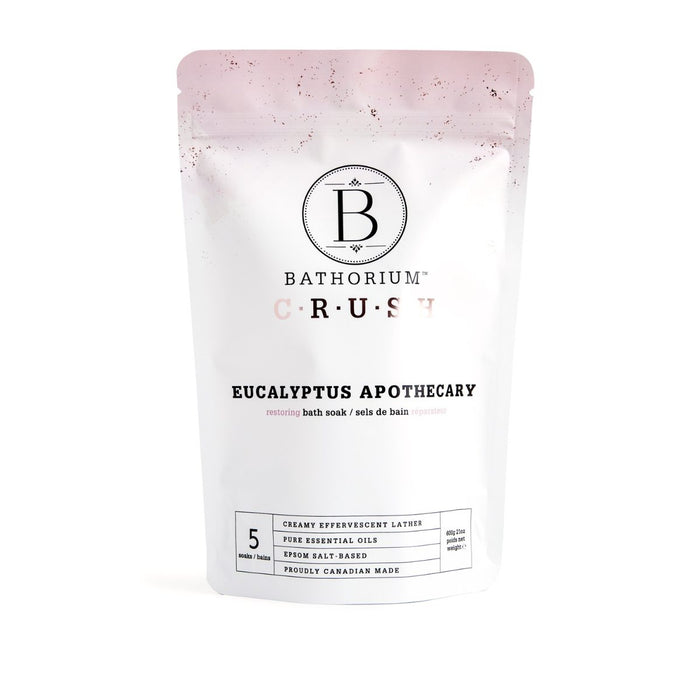 Bathorium Crush Bath Soak - Eucalyptus Apothecary 5 Bath - The Green Kiss