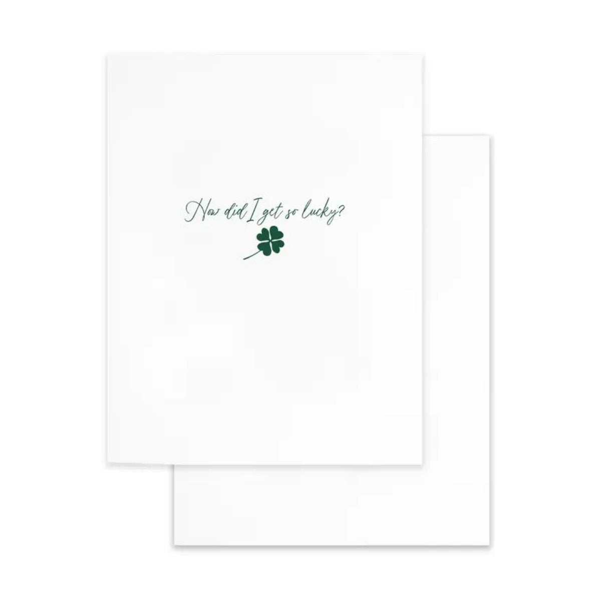 Cardideology Greeting Cards - So Lucky