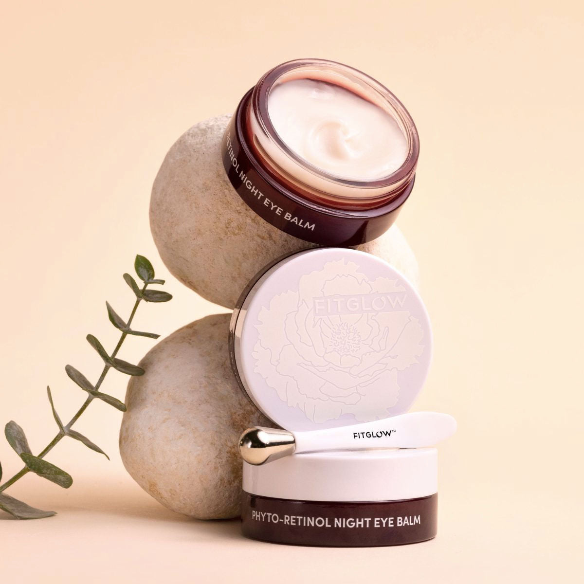 Fitglow Beauty Phyto-Retinol Night Eye Balm - The Green Kiss