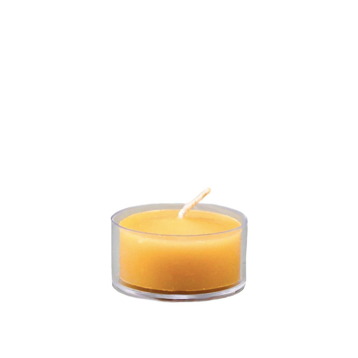 Honey Candles Beeswax Tealight Candle - Natural - The Green Kiss
