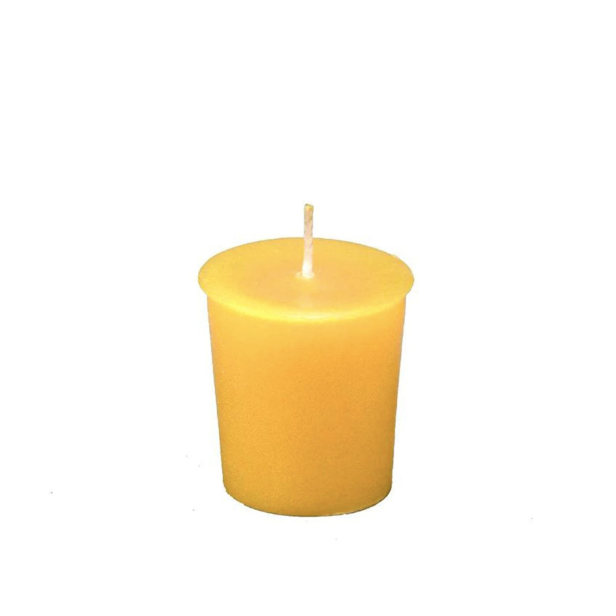 Honey Candles Beeswax Votive - Natural - The Green Kiss