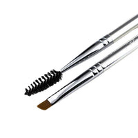 Plume Dual-Ended Brow Brush - The Green Kiss