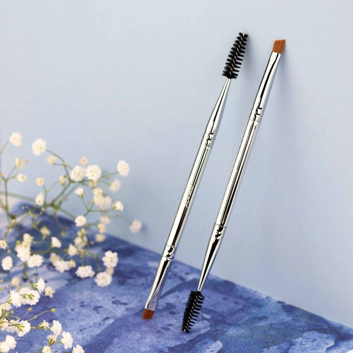 Plume Dual-Ended Brow Brush - The Green Kiss