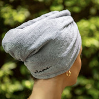 Plume Ultra Soft Microfiber Hair Towel - The Green Kiss