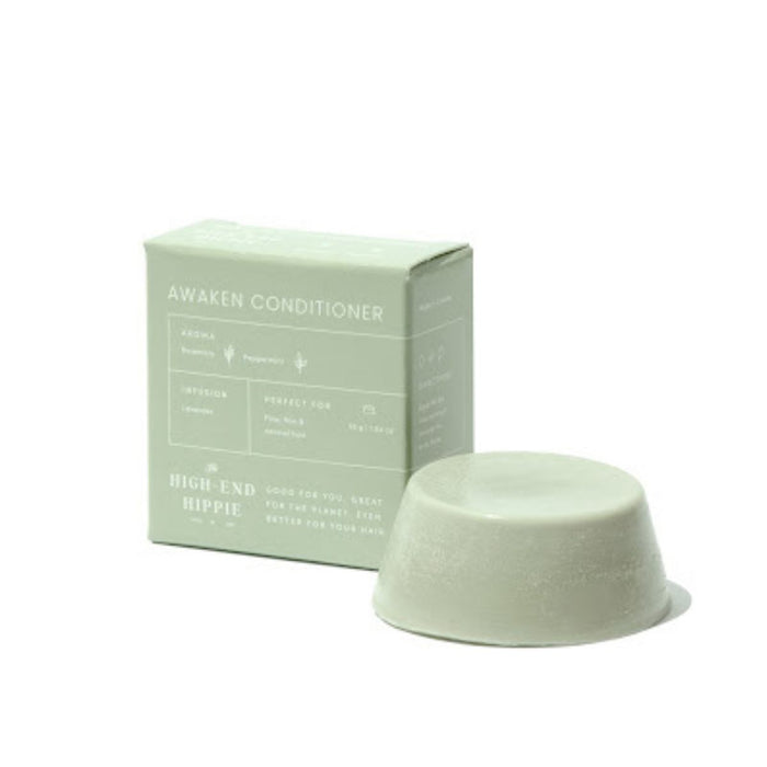 The High-End Hippie Awaken Conditioner Bar - The Green Kiss