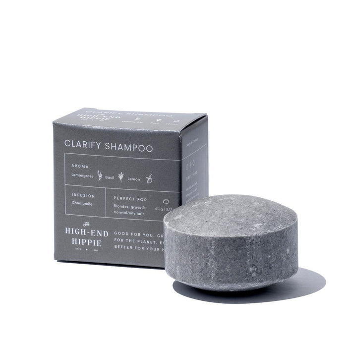 The High-End Hippie Clarify Shampoo Bar - The Green Kiss