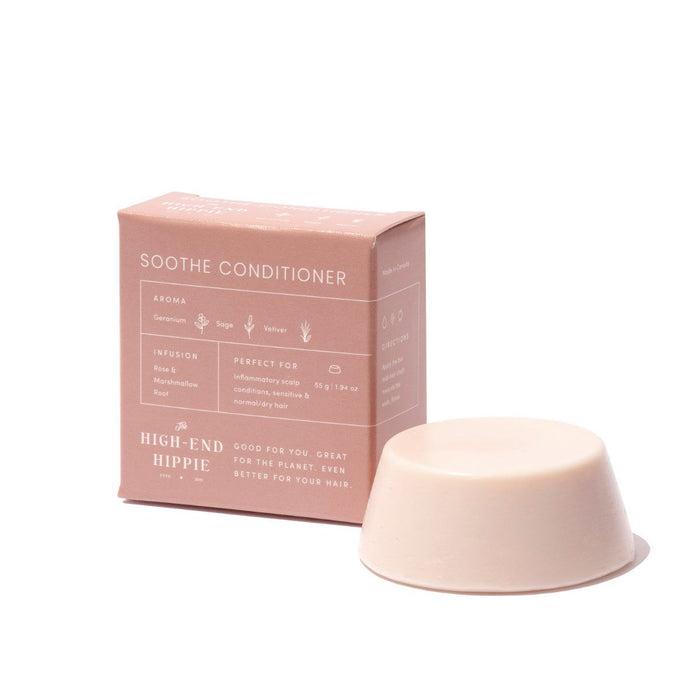 The High-End Hippie Soothe Conditioner Bar - The Green Kiss
