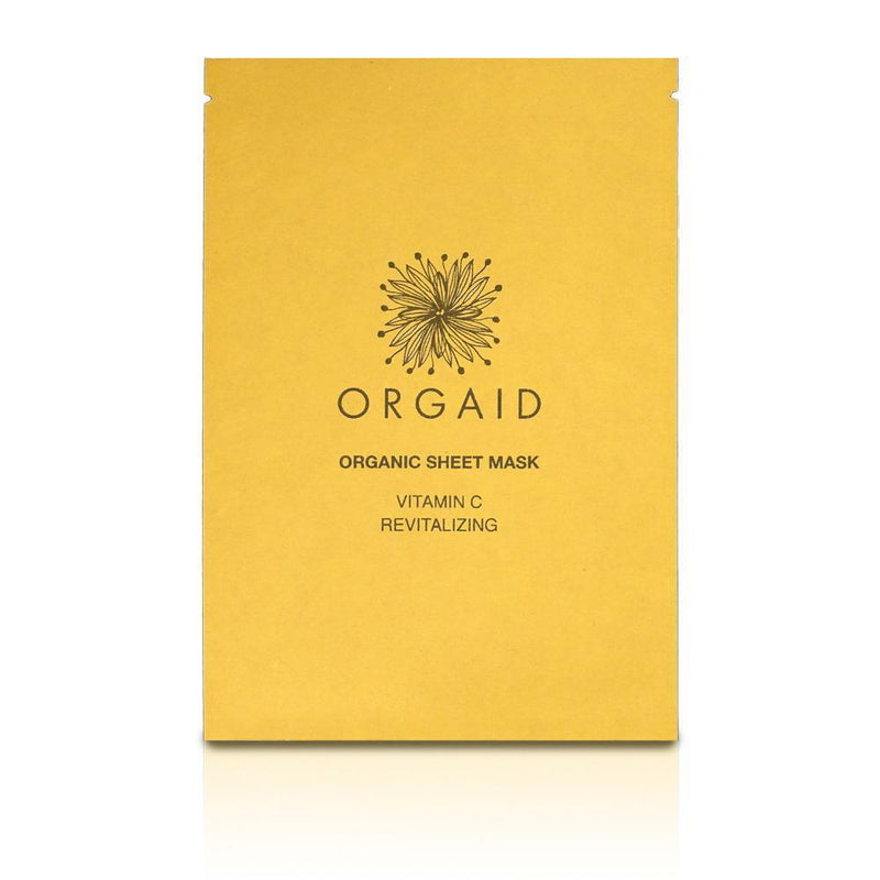 Orgaid Vitamin C Revitalizing Organic Sheet Mask - The Green Kiss