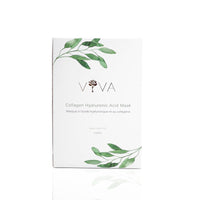 Viva Organics Collagen Hyaluronic Acid Sheet Mask - 6 Pack - The Green Kiss