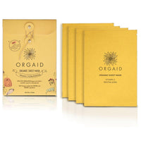 Orgaid Vitamin C & Revitalizing Organic Sheet Mask 4 Pack - The Green Kiss